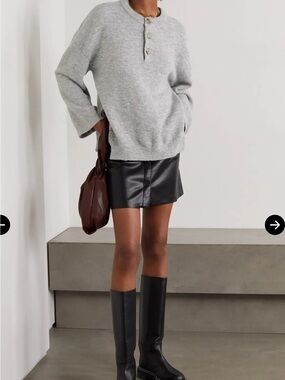 NANUSHKA | Lamee Mélange Knitted Sweater
$375